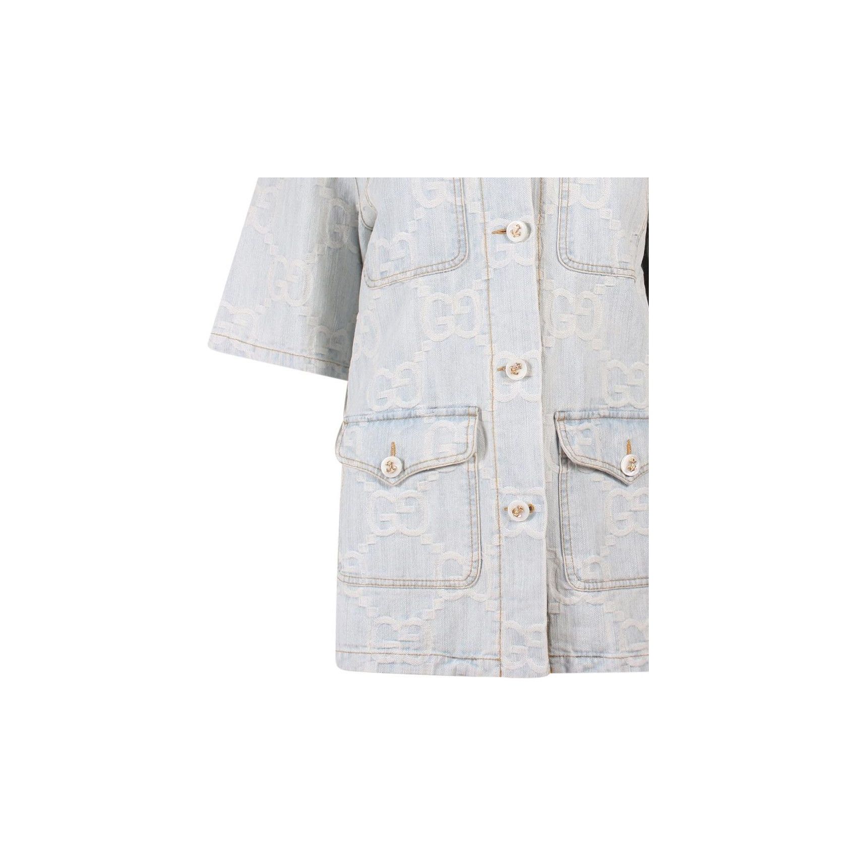 Gucci Gucci California Embroidery Denim Button Up Size 38 Size XS / US 0-2 / IT 36-38 - 7 Thumbnail
