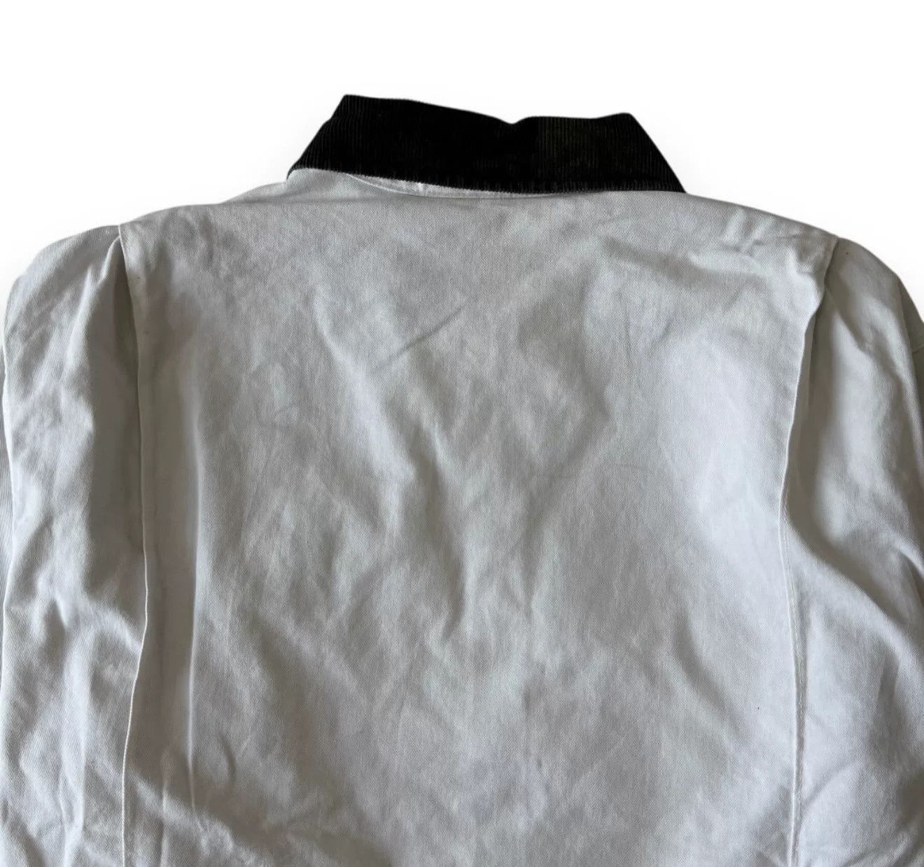 Vintage Vintage Dickies 2000s White Denim Work Jacket Size US XL / EU 56 / 4 - 5 Thumbnail