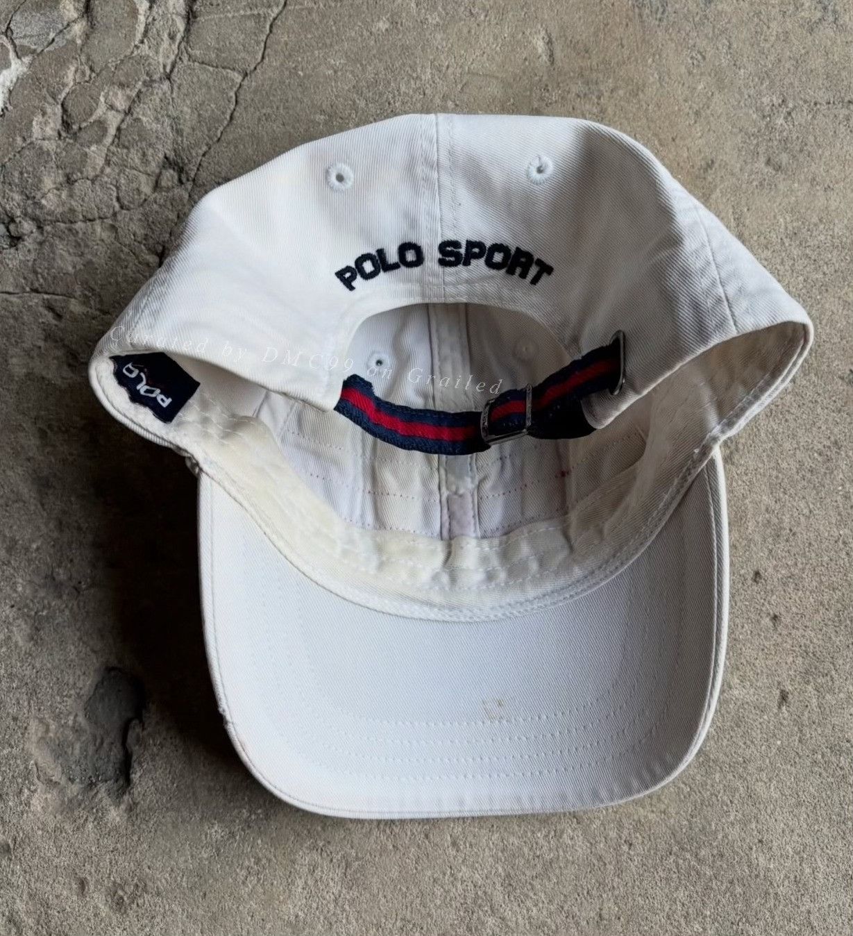 Vintage Vintage 1990s Polo Sport USA Flag Cap Size ONE SIZE - 4 Thumbnail