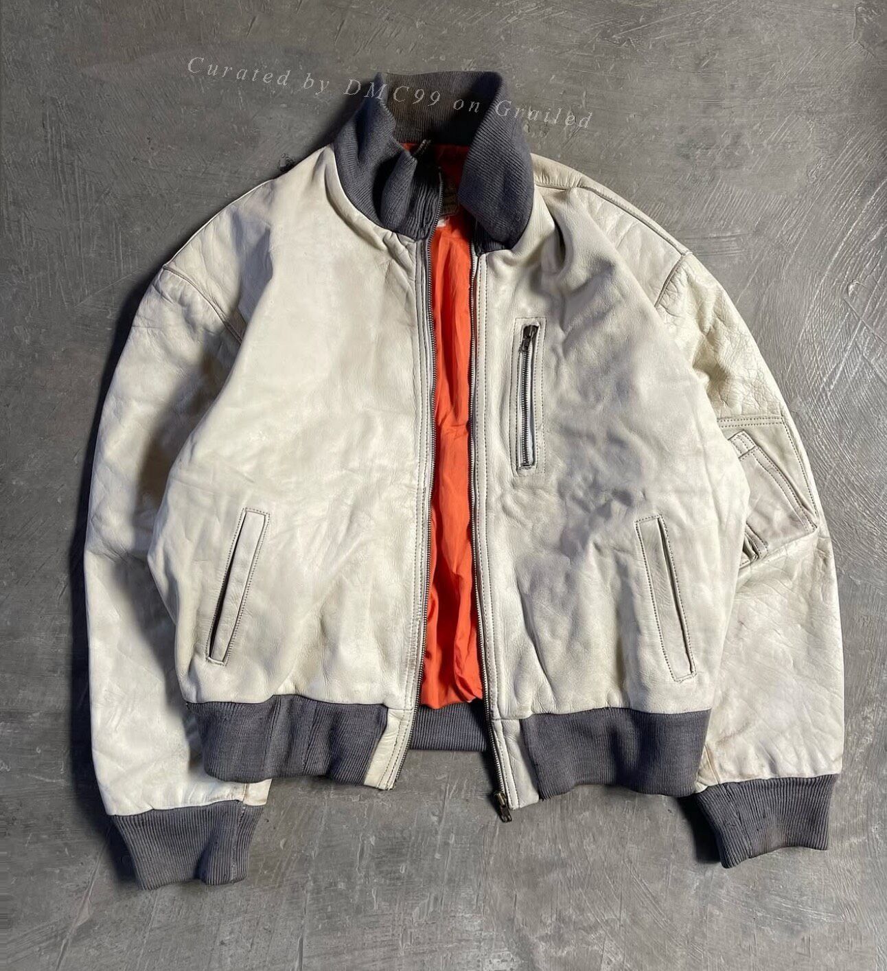 Vintage 1980s German Air Force Leather Pilot Jacket Size US M / EU 48-50 / 2 - 2 Thumbnail