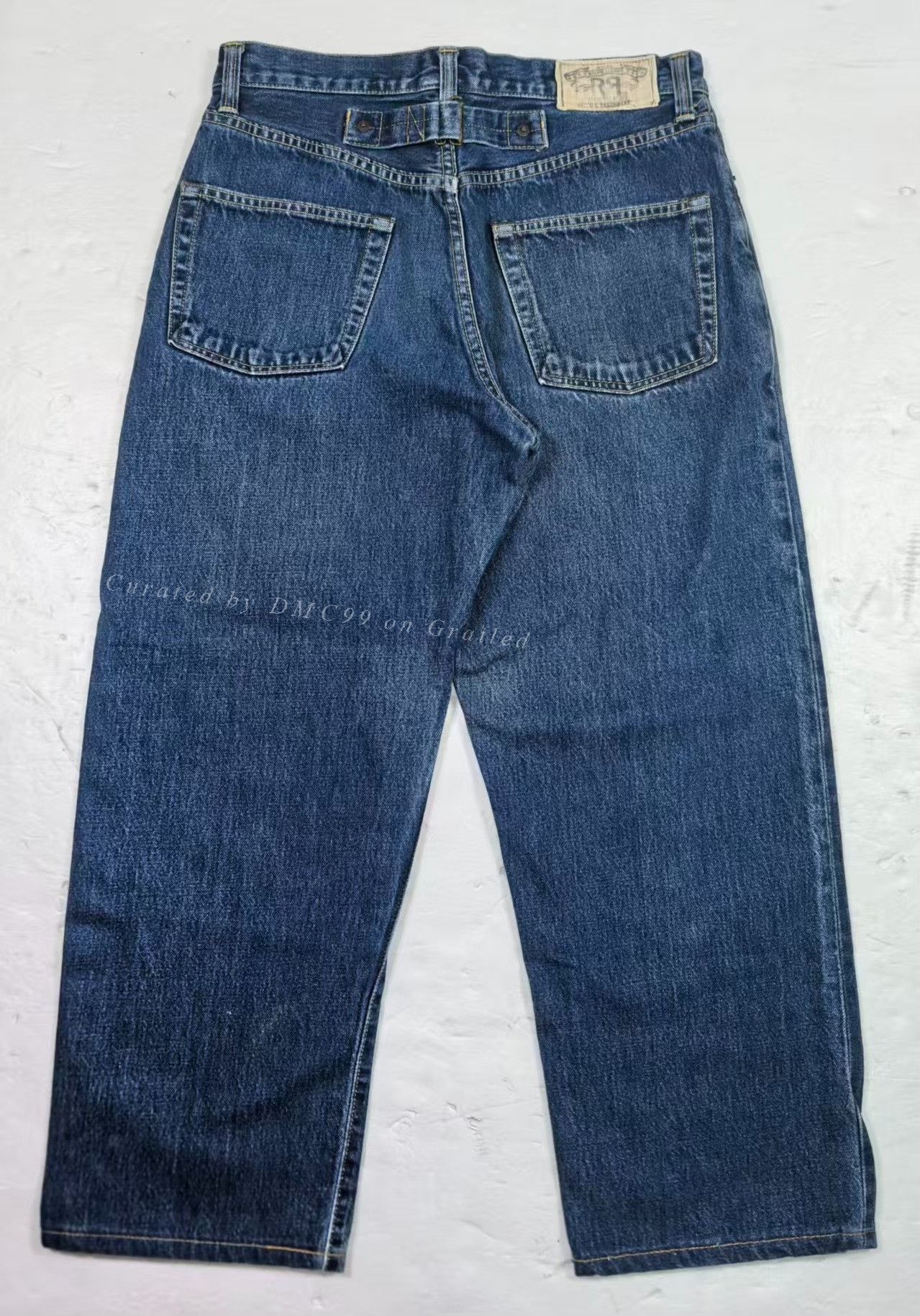 Vintage Vintage 1990s Double RL Denim Pants Size US 28 / EU 44 - 2 Thumbnail