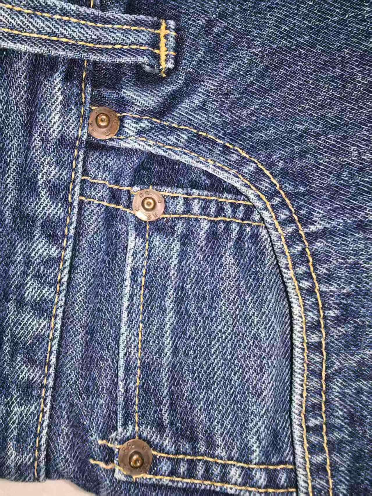 Vintage Vintage 1990s Double RL Denim Pants Size US 28 / EU 44 - 5 Thumbnail