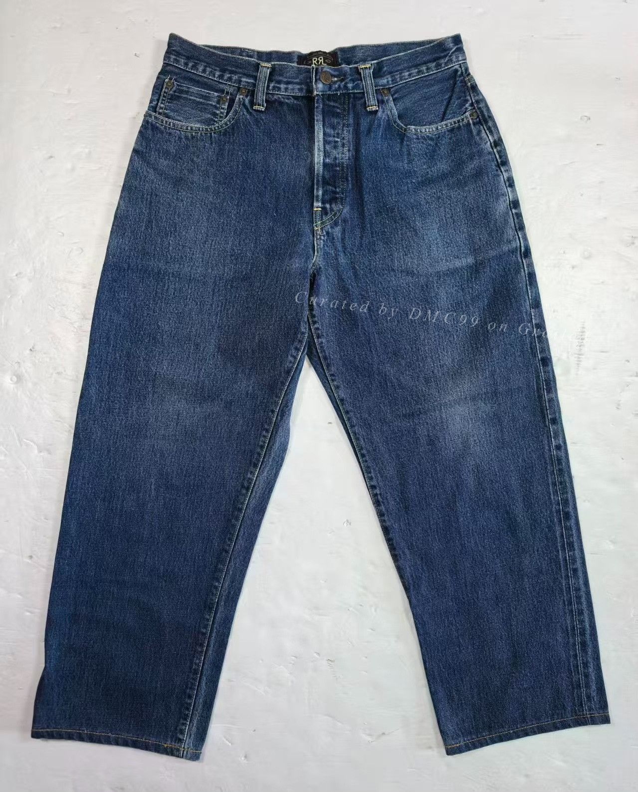 Vintage Vintage 1990s Double RL Denim Pants Size US 28 / EU 44 - 3 Thumbnail