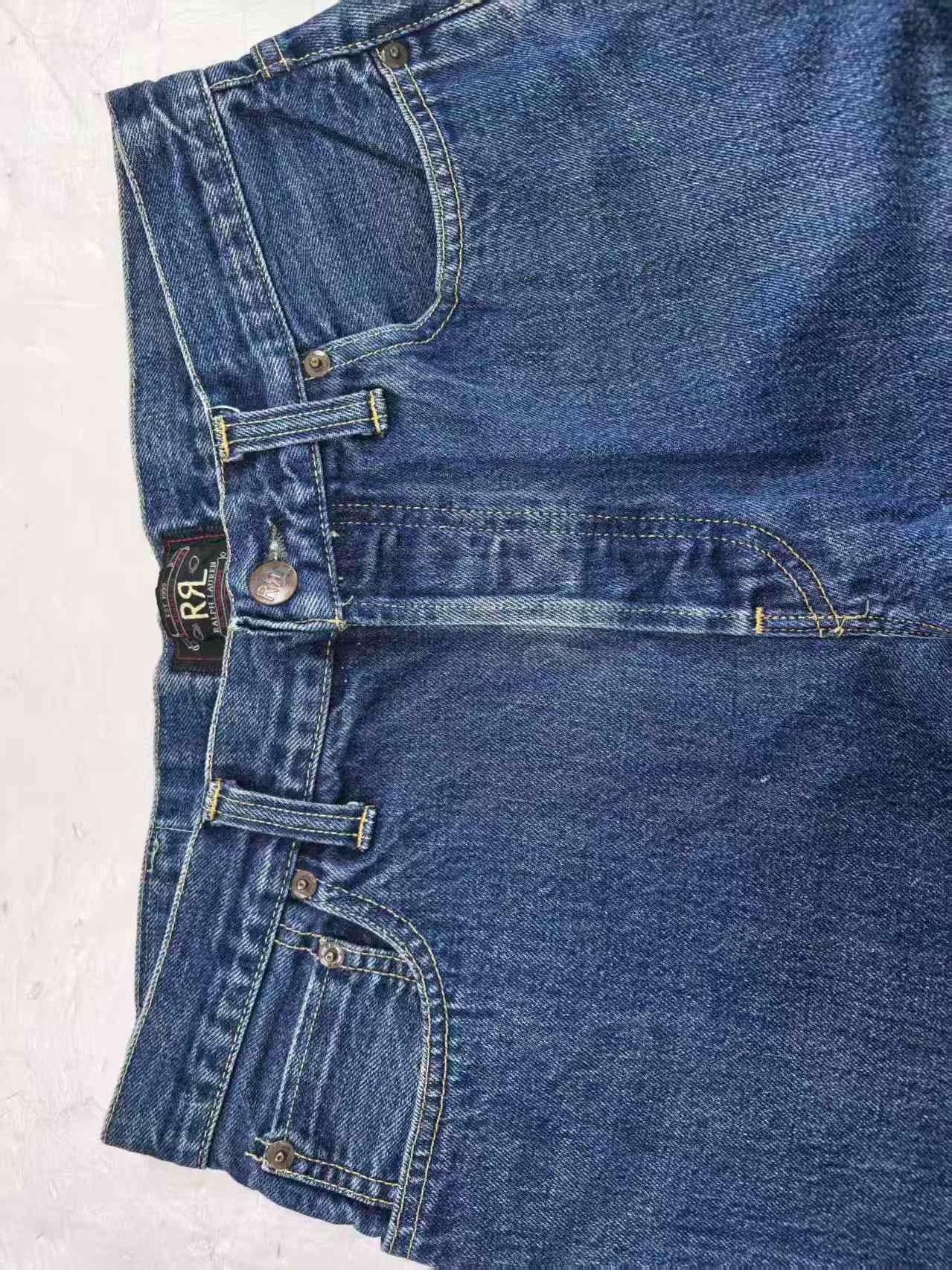 Vintage Vintage 1990s Double RL Denim Pants Size US 28 / EU 44 - 7 Thumbnail