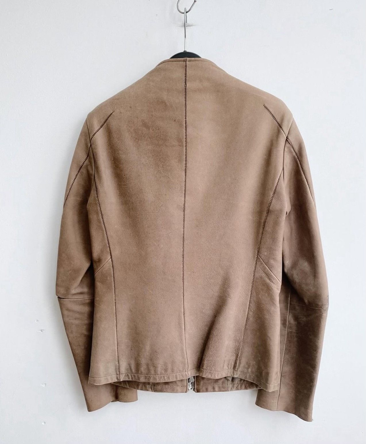 Vintage 2000s Tornado Mart Slim Leather Jacket Size US M / EU 48-50 / 2 - 6 Thumbnail