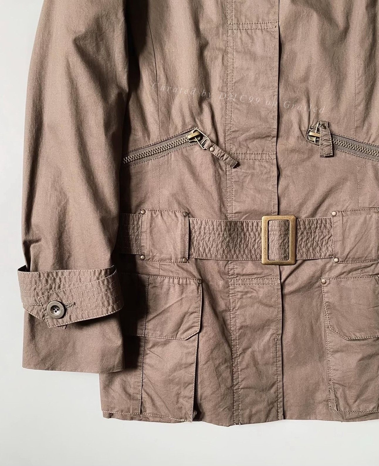 Vintage Vintage GOA 2000s Military Multi Pocket Coat Size US M / EU 48-50 / 2 - 3 Thumbnail