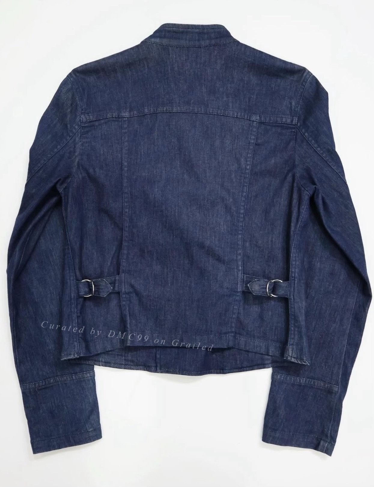 Vintage Vintage Agnes B. Denim Napoleon Jacket Size S / US 4 / IT 40 - 4 Thumbnail