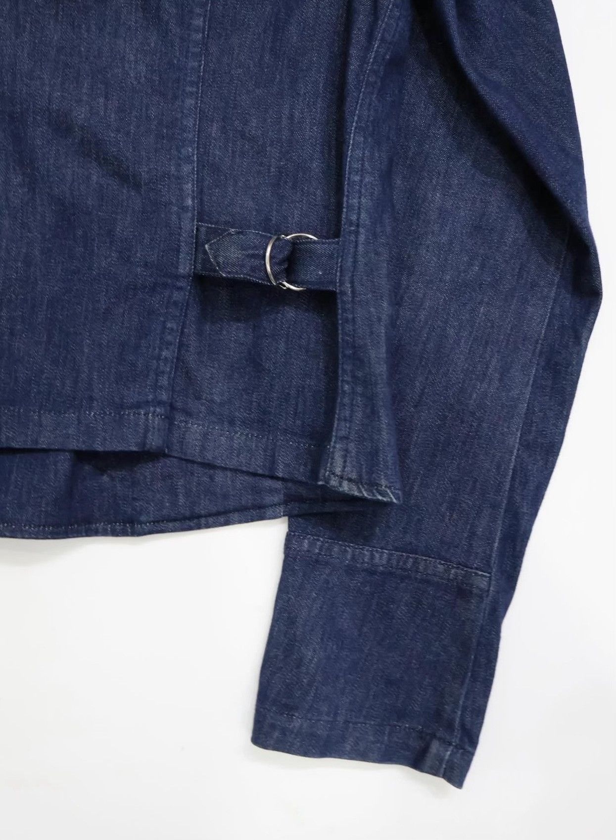 Vintage Vintage Agnes B. Denim Napoleon Jacket Size S / US 4 / IT 40 - 5 Thumbnail