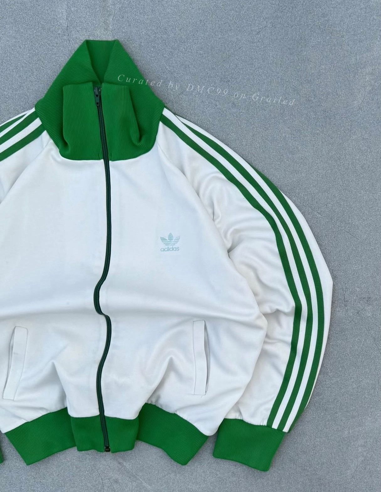 Vintage Vintage 1980s Adidas Track Jacket Size US M / EU 48-50 / 2 - 2 Thumbnail