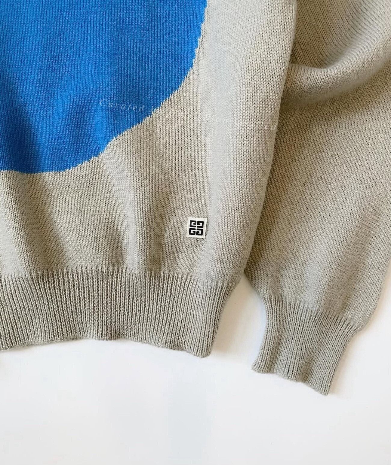 Vintage Vintage 1990s Givenchy Knit Boxy Sweater Size US L / EU 52-54 / 3 - 2 Thumbnail