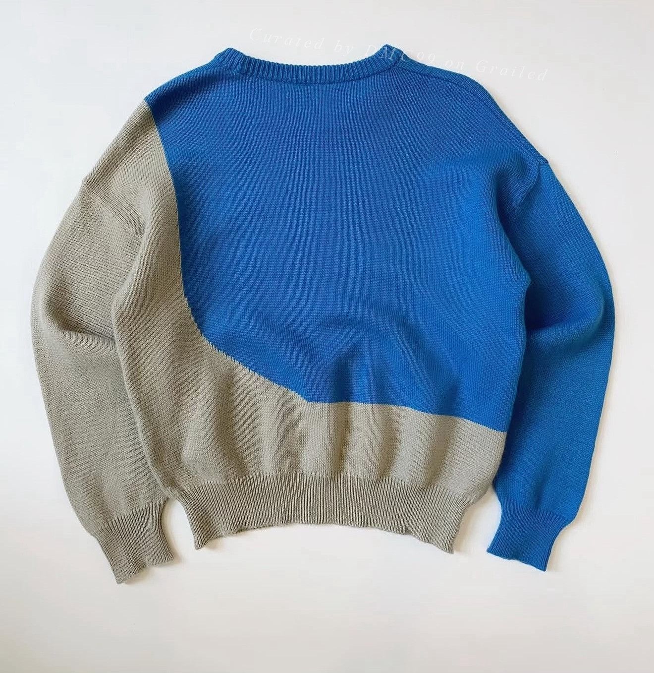 Vintage Vintage 1990s Givenchy Knit Boxy Sweater Size US L / EU 52-54 / 3 - 3 Thumbnail