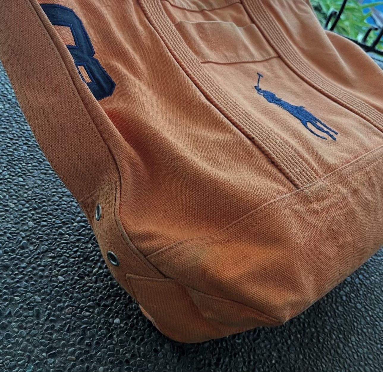 Vintage Vintage Polo Ralph Lauren Canvas Tote Size ONE SIZE - 8 Thumbnail