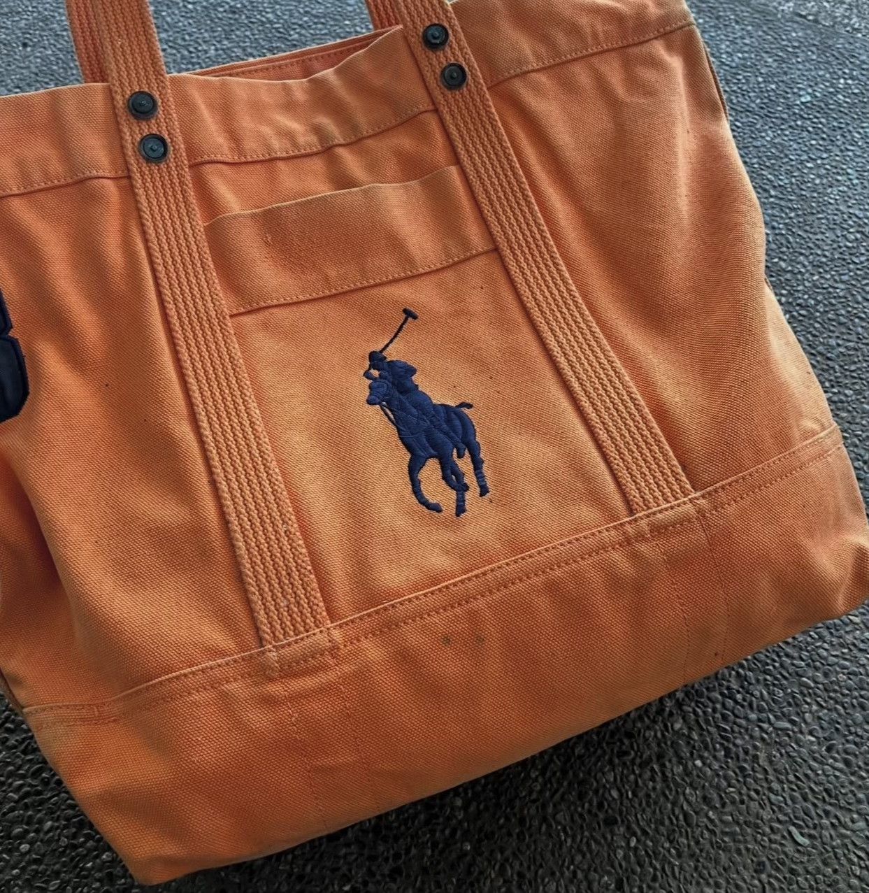 Vintage Vintage Polo Ralph Lauren Canvas Tote Size ONE SIZE - 3 Thumbnail