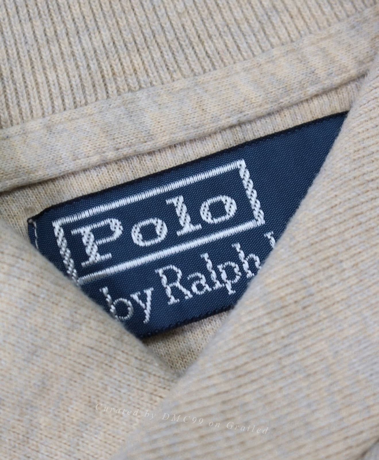 Vintage Vintage 1990s Polo Ralph Lauren Shawl Collar Sweatshirt Size US M / EU 48-50 / 2 - 5 Thumbnail
