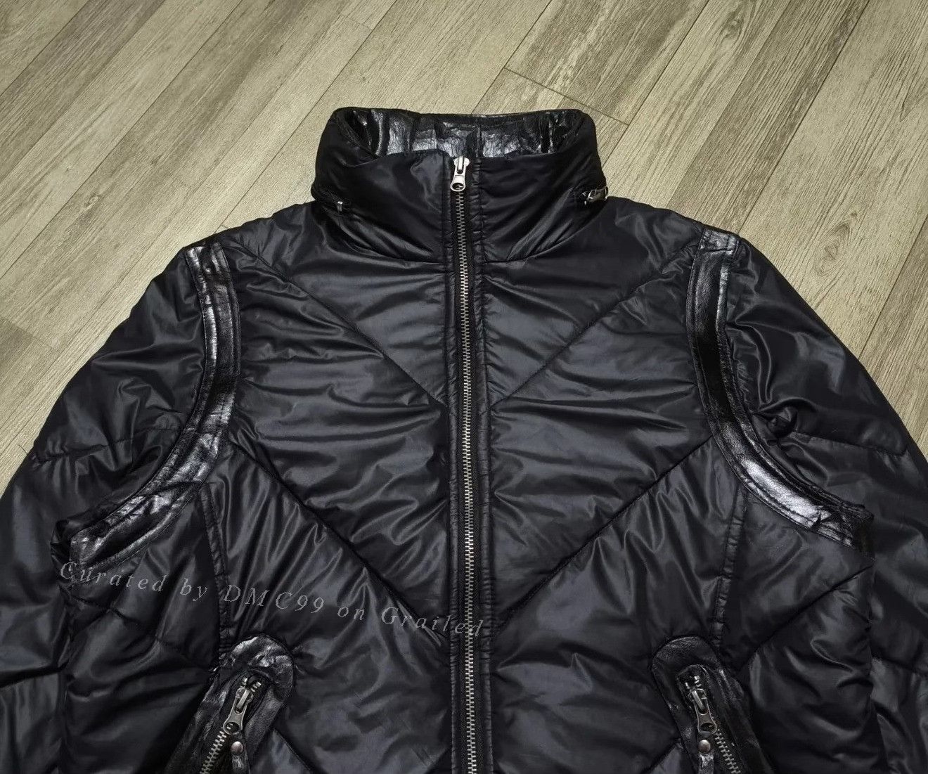 Vintage 2000s PPFM Bono Style Bikers Jacket Size US S / EU 44-46 / 1 - 3 Thumbnail