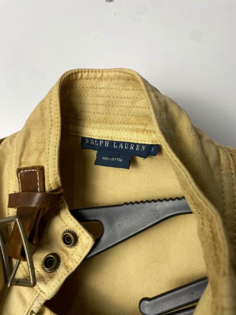 Vintage Vintage Polo Ralph Lauren Leather Hunting Jacket Size US M / EU 48-50 / 2 - 7 Thumbnail