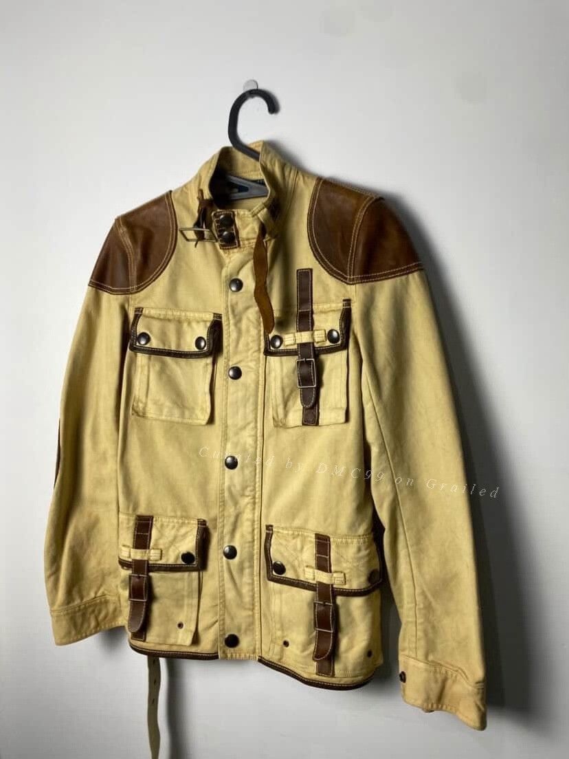 Vintage Vintage Polo Ralph Lauren Leather Hunting Jacket Size US M / EU 48-50 / 2 - 3 Thumbnail