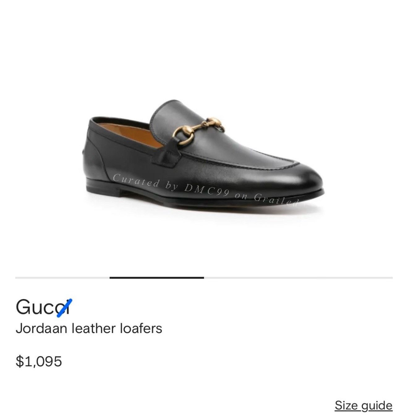 Vintage 2010s Gucci Jordaan Square-Toe Loafers Size US 10.5 / EU 43-44 - 9 Thumbnail