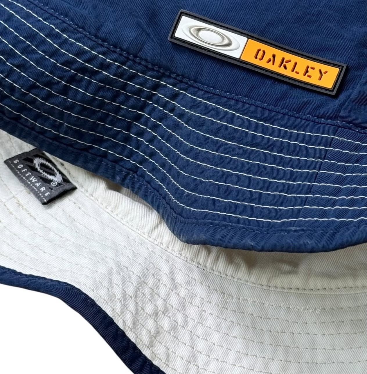 Vintage Vintage Oakley 2000's Software Bucket Hat Size ONE SIZE - 3 Thumbnail