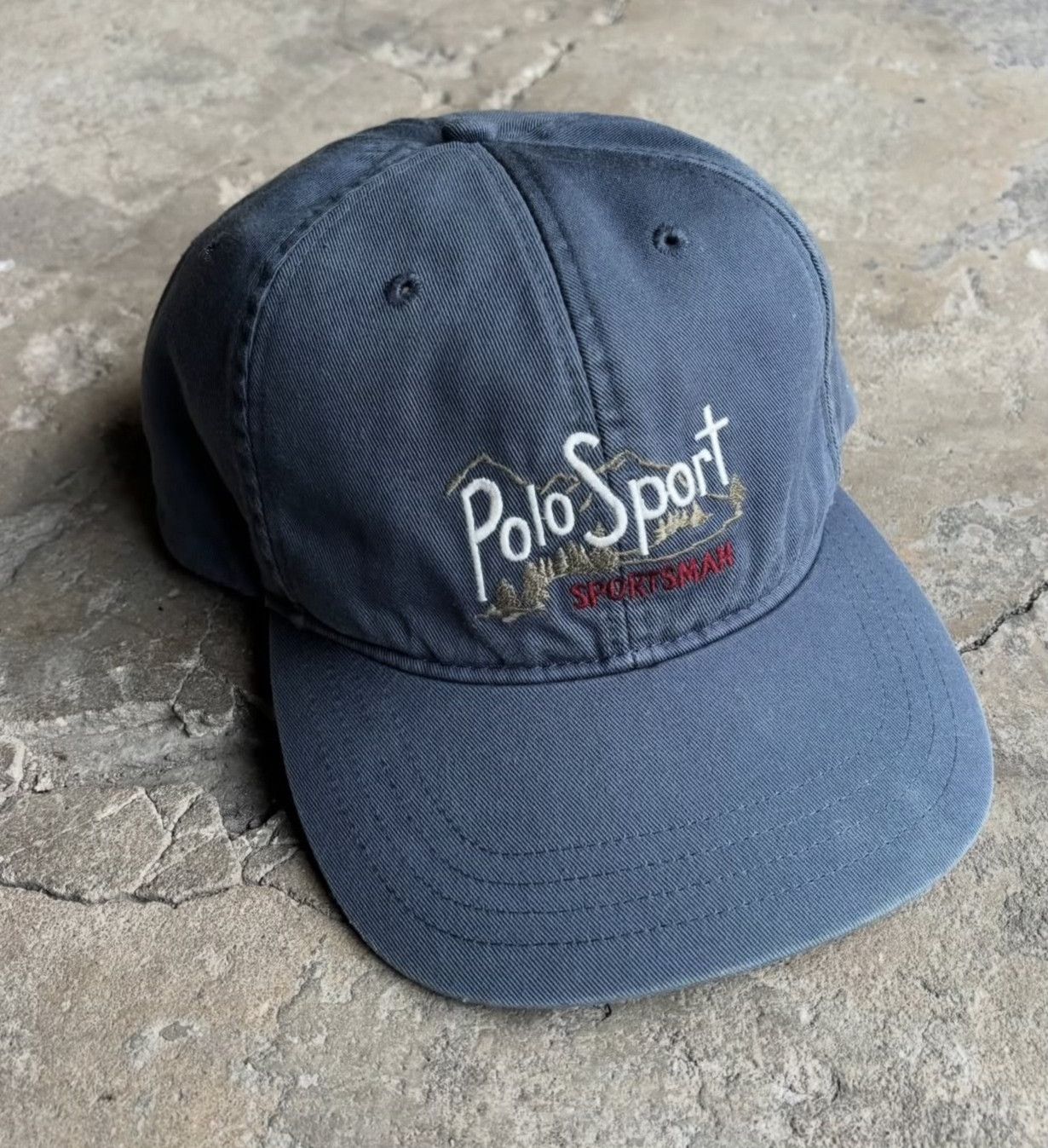 Vintage Vintage 1990s Polo Sport Ralph Lauren Hat Size ONE SIZE - 2 Thumbnail