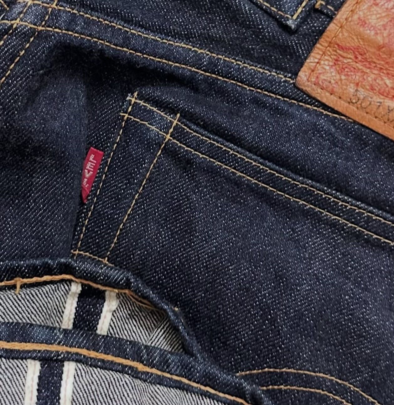 Vintage Vintage Levi's 2000s LVC 501xx 1937 BigE Size US 29 - 5 Thumbnail