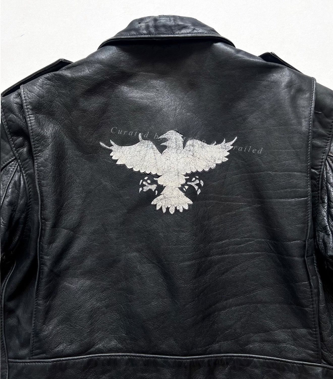 Vintage Vintage 1980s Schott Painted A-2 Leather Jacket Size US M / EU 48-50 / 2 - 4 Thumbnail