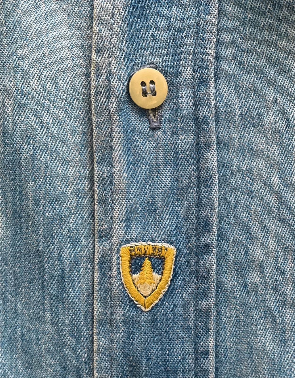 Vintage 1980s Boneville Massimo Osti Oversize Denim Shirt Size US M / EU 48-50 / 2 - 4 Thumbnail