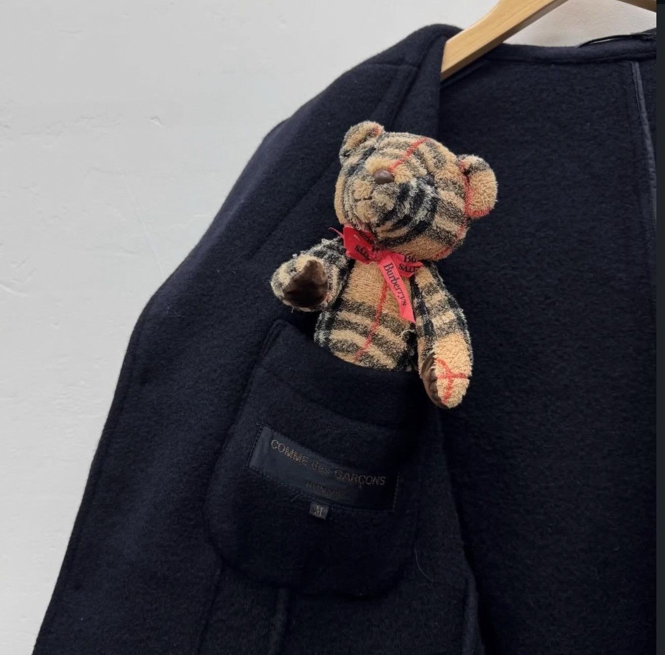 Vintage 1997 CDG HOMME Vintage Wool Jacket Size US M / EU 48-50 / 2 - 3 Thumbnail