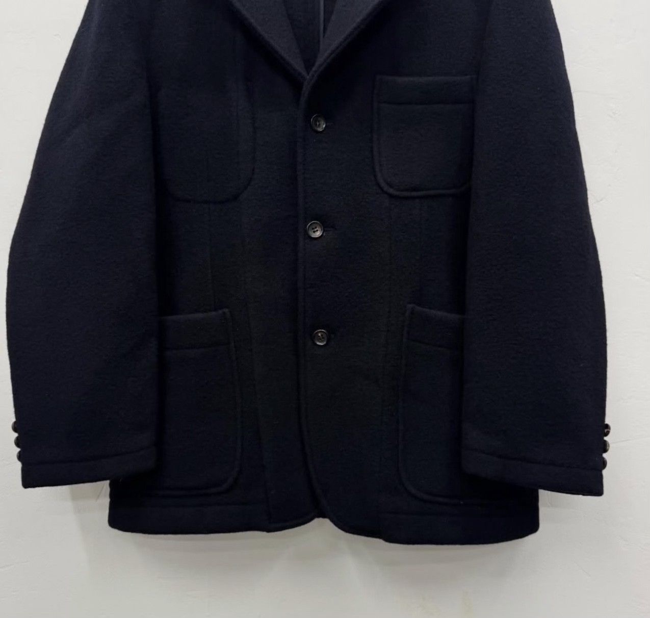 Vintage 1997 CDG HOMME Vintage Wool Jacket Size US M / EU 48-50 / 2 - 2 Thumbnail