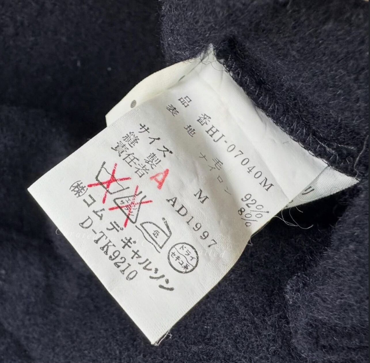 Vintage 1997 CDG HOMME Vintage Wool Jacket Size US M / EU 48-50 / 2 - 5 Thumbnail