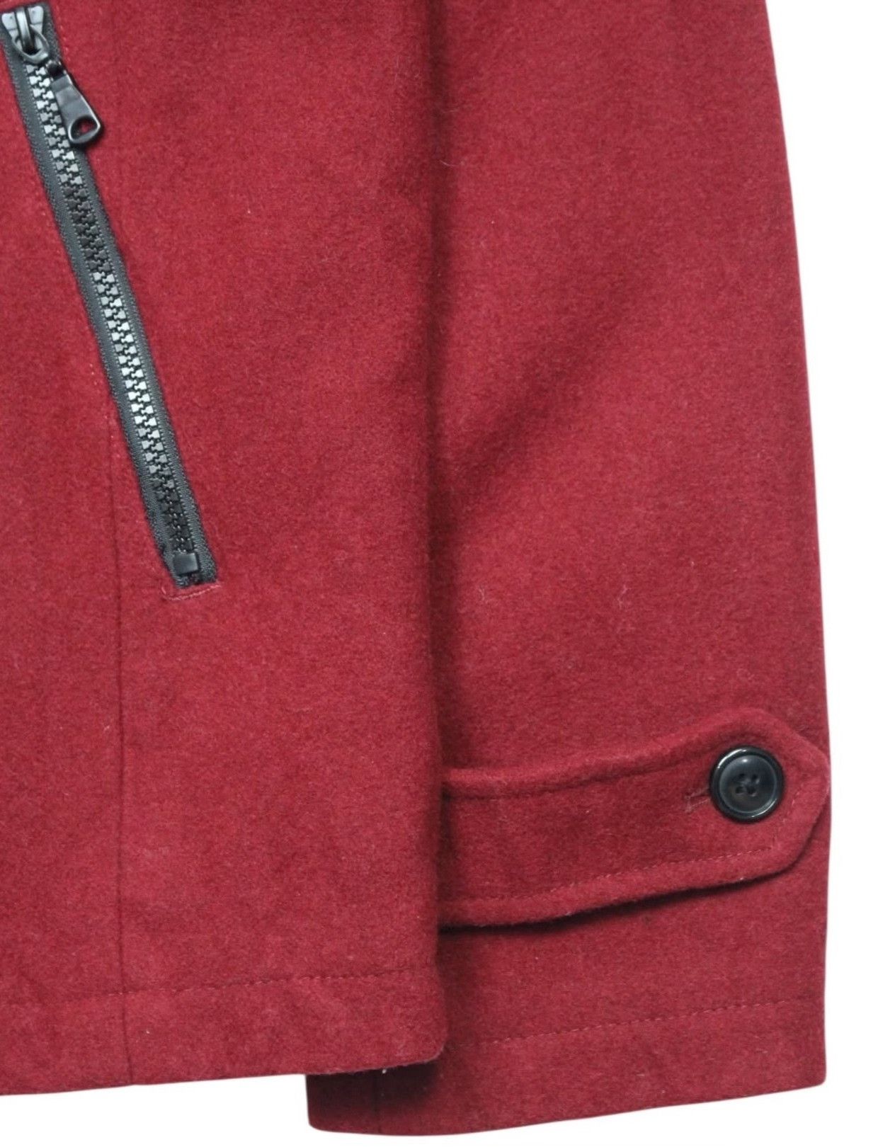 Vintage Vintage Semantic Design 2000s Detachable Hooded Wool Jacket Size US M / EU 48-50 / 2 - 5 Thumbnail