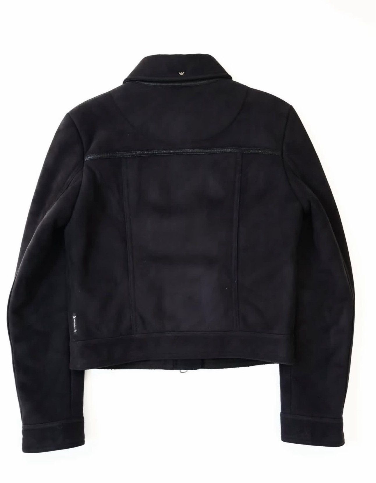 Vintage Vintage 2000s Armani Shearling-Lined Jacket Size US S / EU 44-46 / 1 - 7 Thumbnail