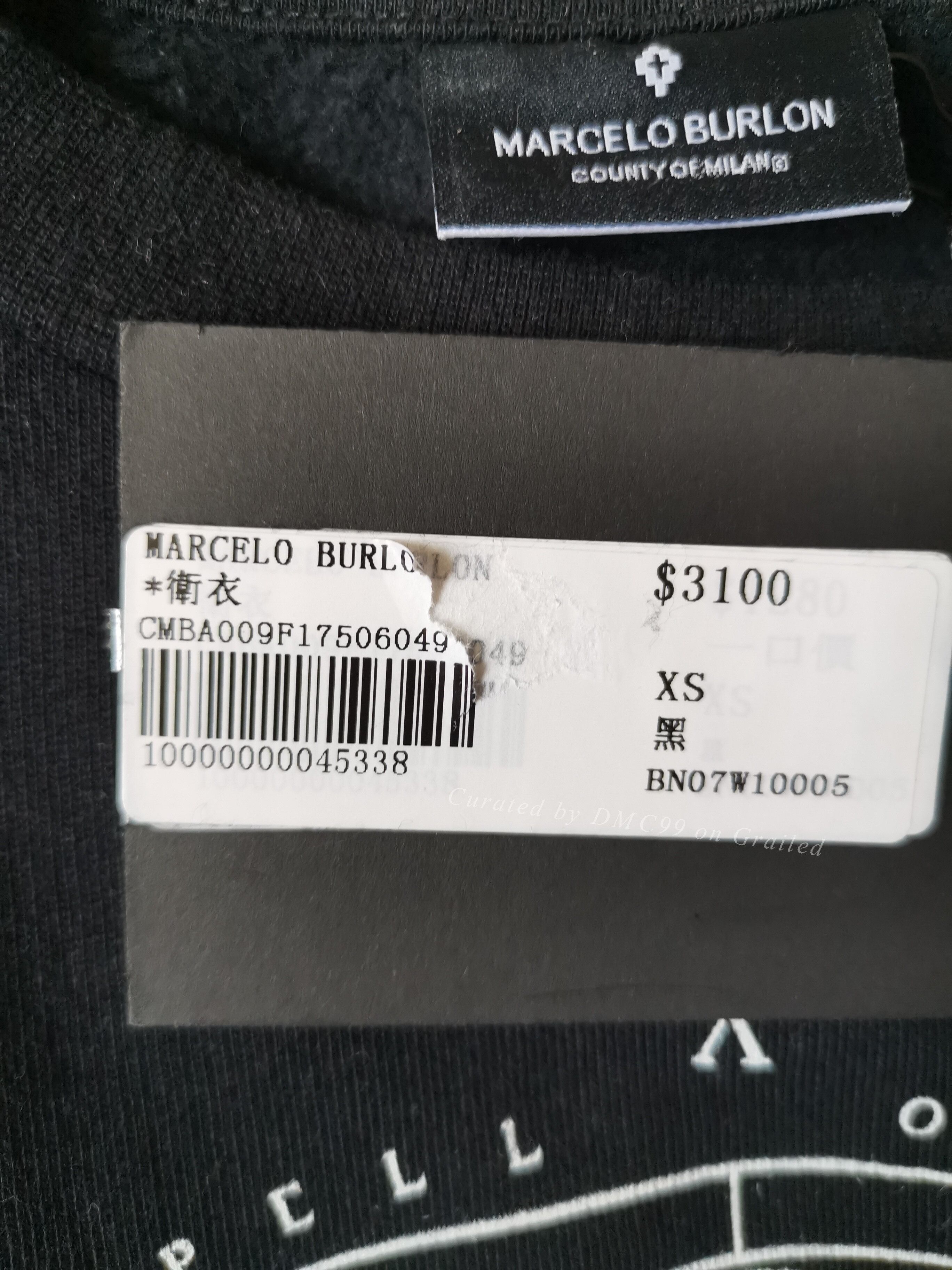 Marcelo Burlon MARCELO BURLON County of Milan Sweatshirt Size US XS / EU 42 / 0 - 6 Thumbnail