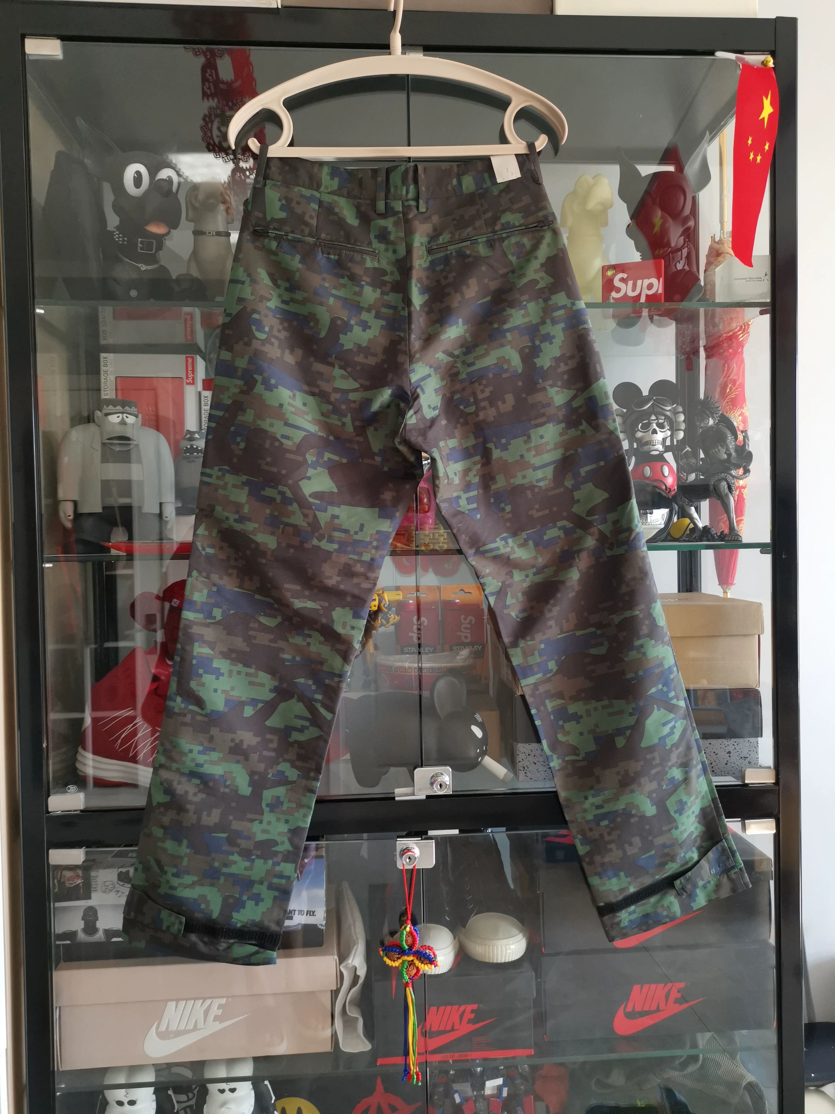 Vintage Hollywood Camo Casual Pants Size 36 Size US 36 / EU 52 - 2 Thumbnail