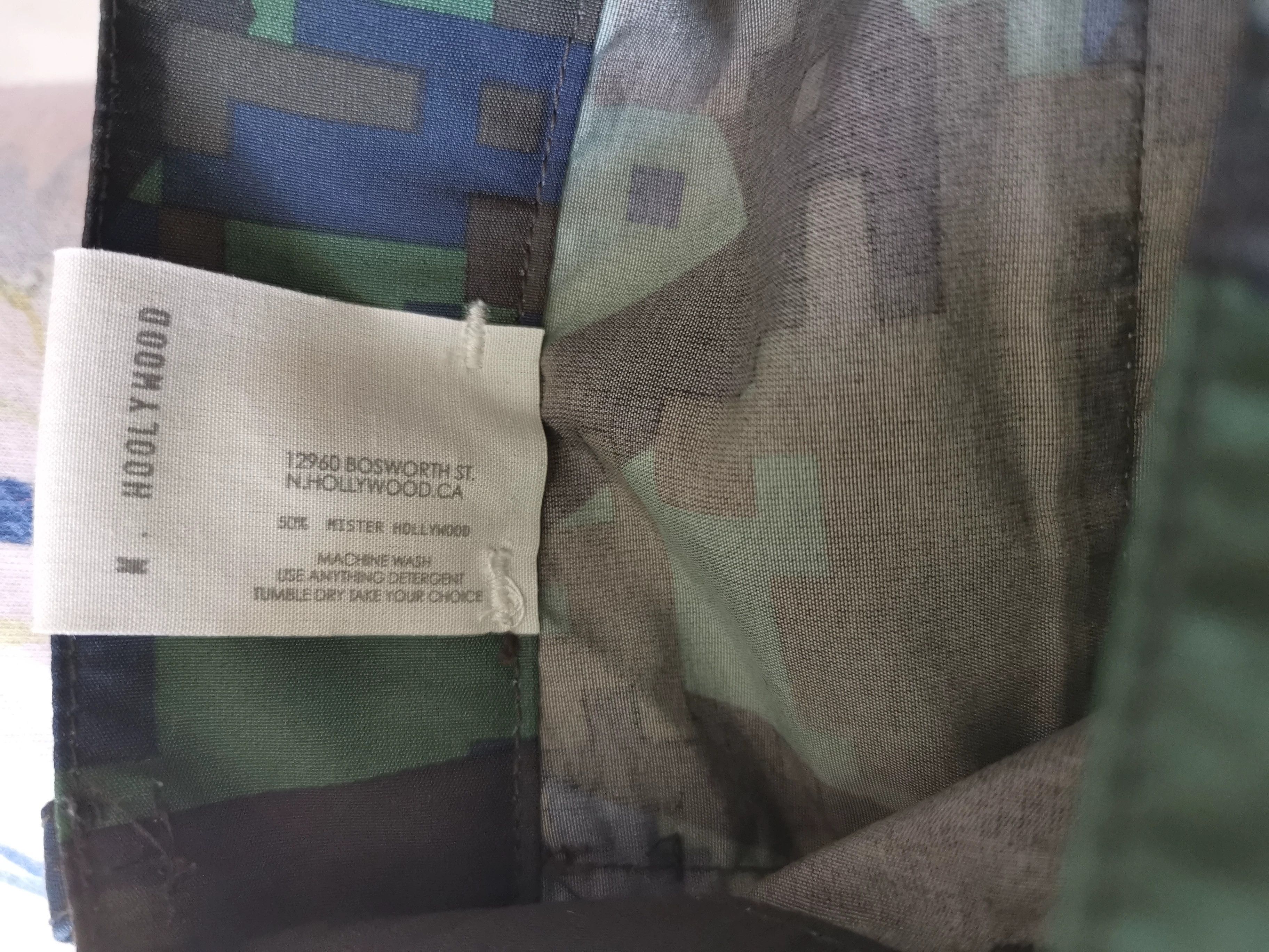 Vintage Hollywood Camo Casual Pants Size 36 Size US 36 / EU 52 - 5 Thumbnail