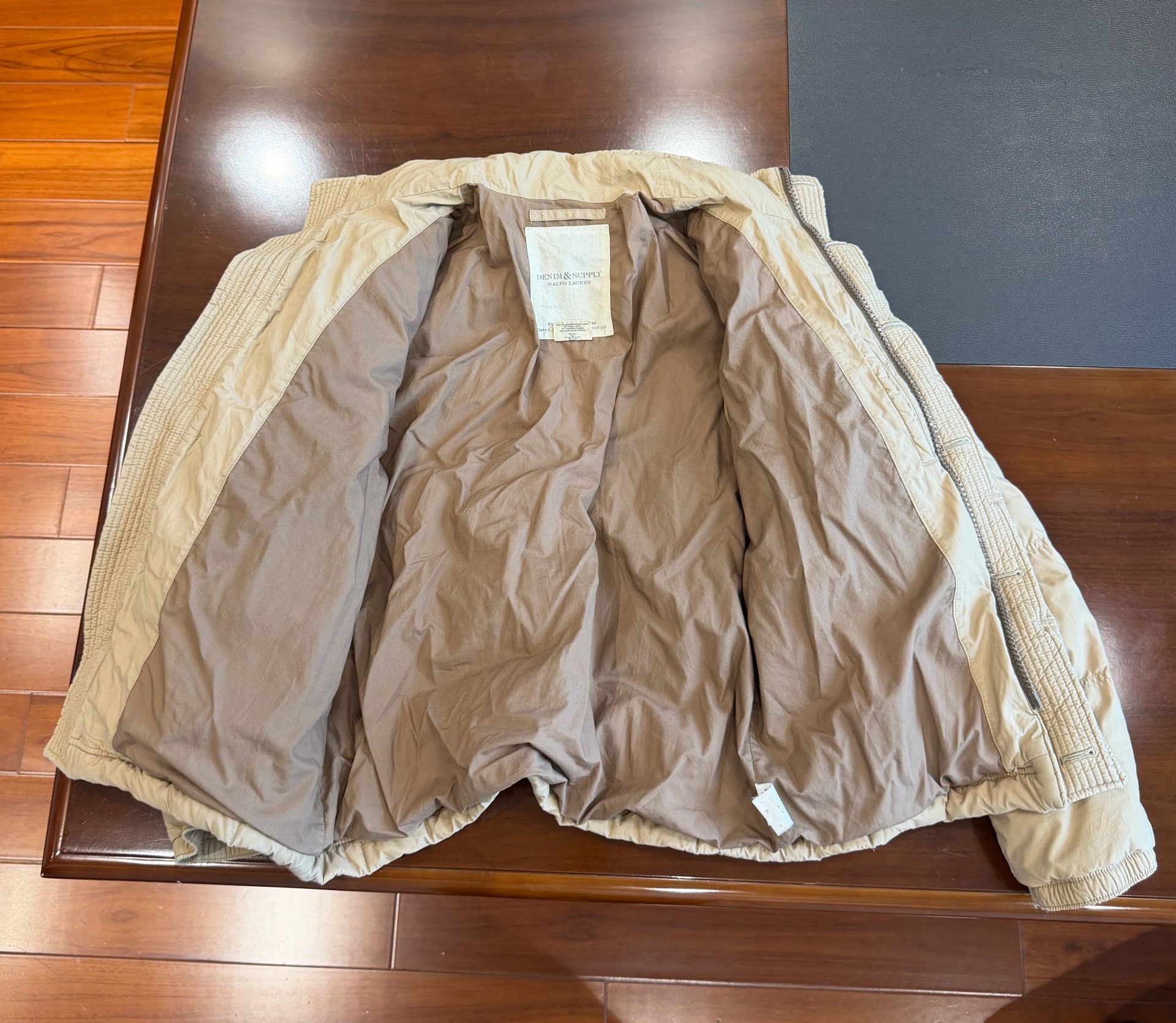 Denim & Supply Ralph Lauren Ralph Lauren Denim & Supply Khaki Down Jacket Size US M / EU 48-50 / 2 - 8 Thumbnail
