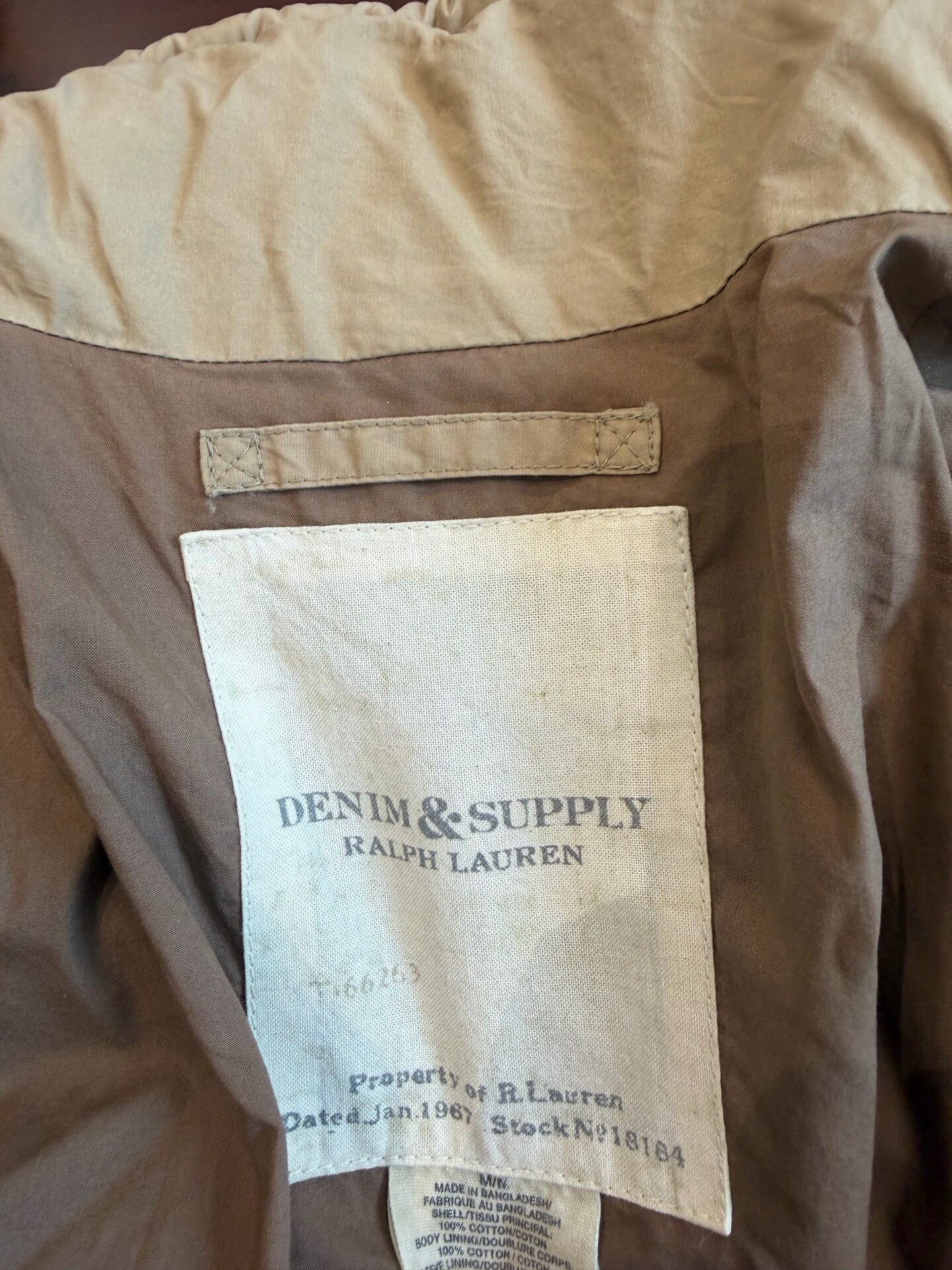 Denim & Supply Ralph Lauren Ralph Lauren Denim & Supply Khaki Down Jacket Size US M / EU 48-50 / 2 - 6 Thumbnail