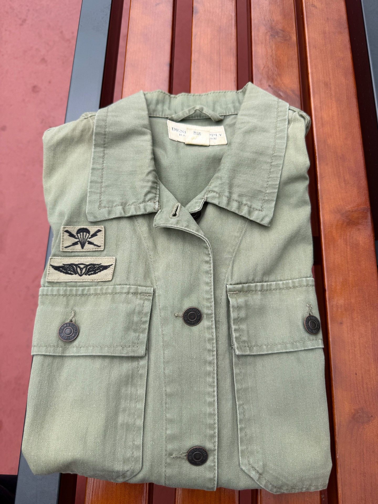 Denim & Supply Ralph Lauren Denim & Supply Ralph Lauren Military Shirt Size US M / EU 48-50 / 2 - 5 Thumbnail