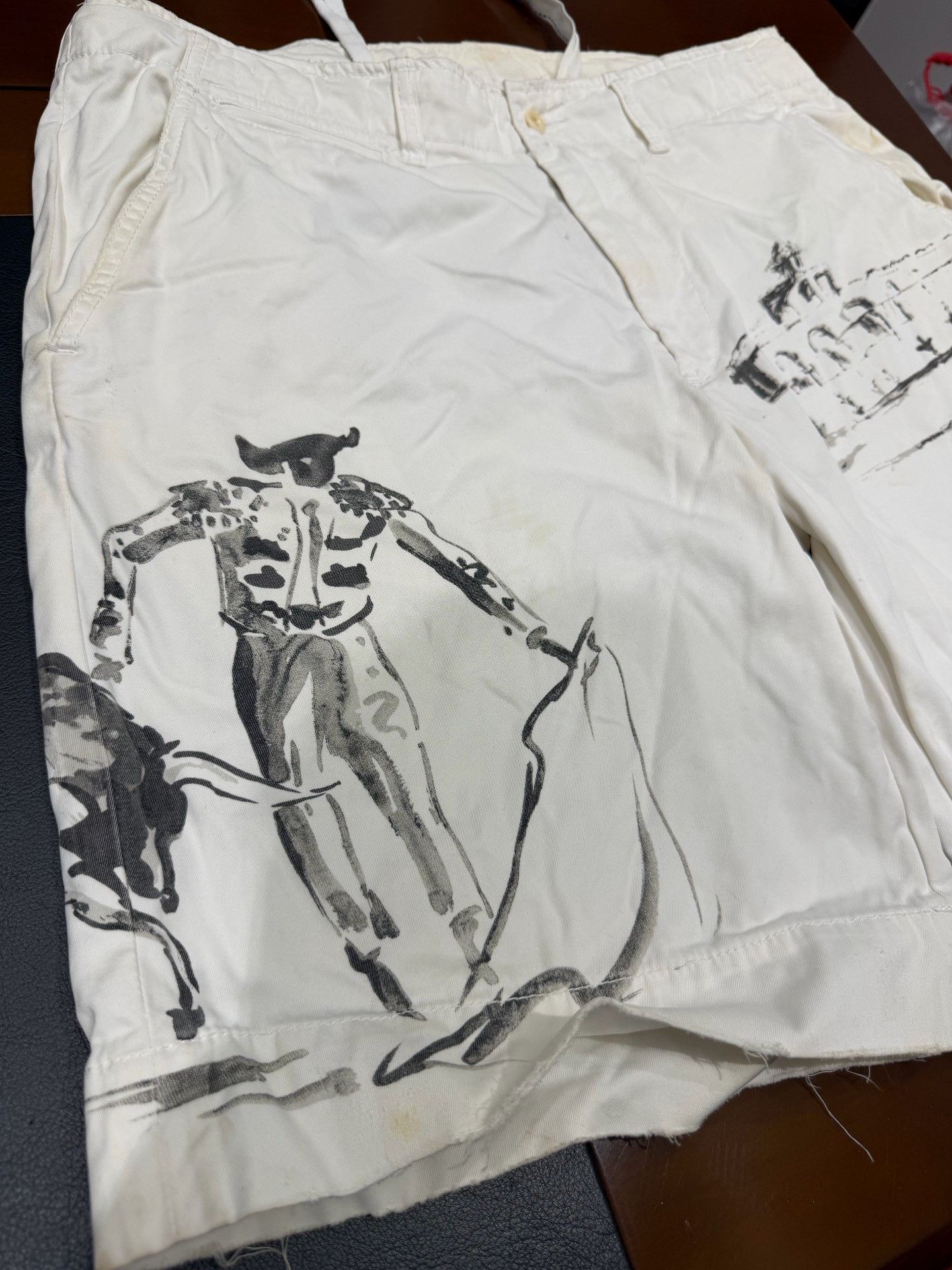 RRL Ralph Lauren Ralph Lauren RRL Bullfighting Shorts Size US 36 / EU 52 - 3 Thumbnail