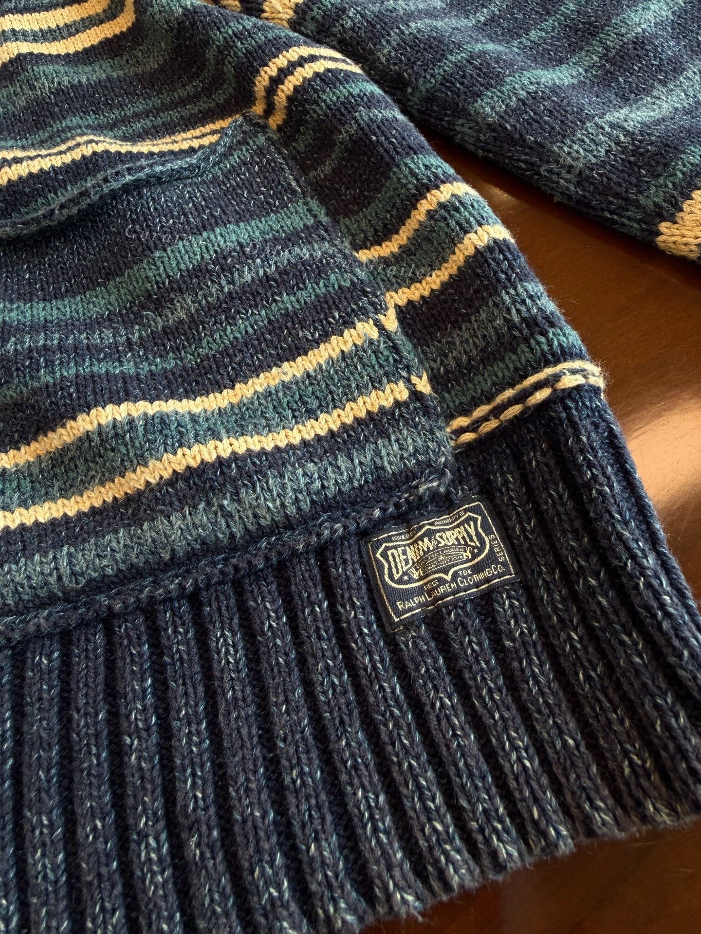Polo Ralph Lauren Ralph Lauren POLO Striped Knit Cardigan Size US M / EU 48-50 / 2 - 5 Thumbnail