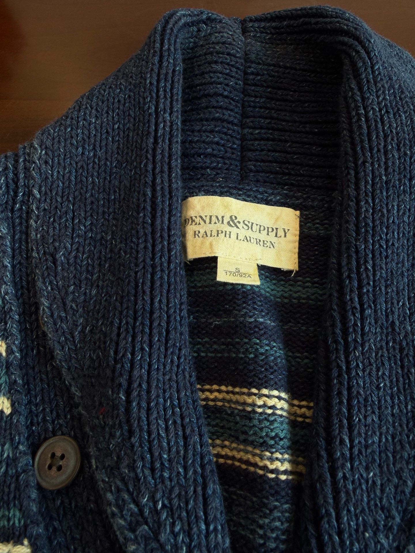 Polo Ralph Lauren Ralph Lauren POLO Striped Knit Cardigan Size US M / EU 48-50 / 2 - 6 Thumbnail