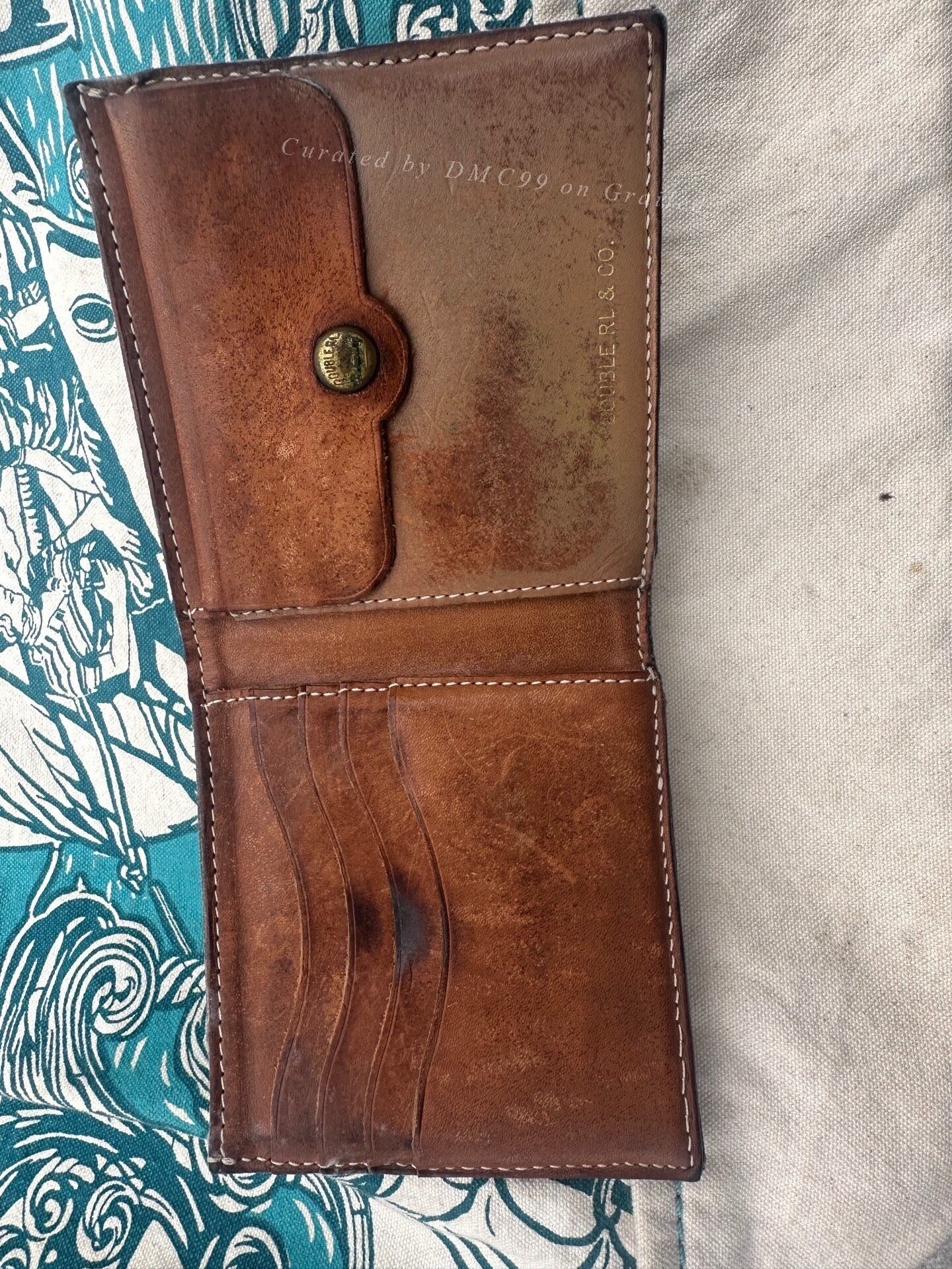 RRL Ralph Lauren Rare Ralph Lauren RRL Indigo Wallet Size ONE SIZE - 3 Thumbnail
