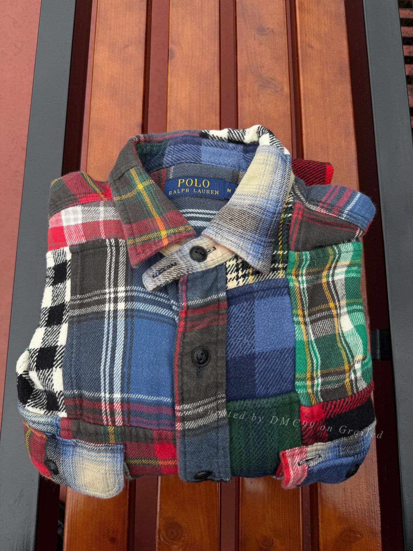 Polo Ralph Lauren Polo Ralph Lauren Patchwork Plaid Shirt Size US M / EU 48-50 / 2 - 4 Thumbnail