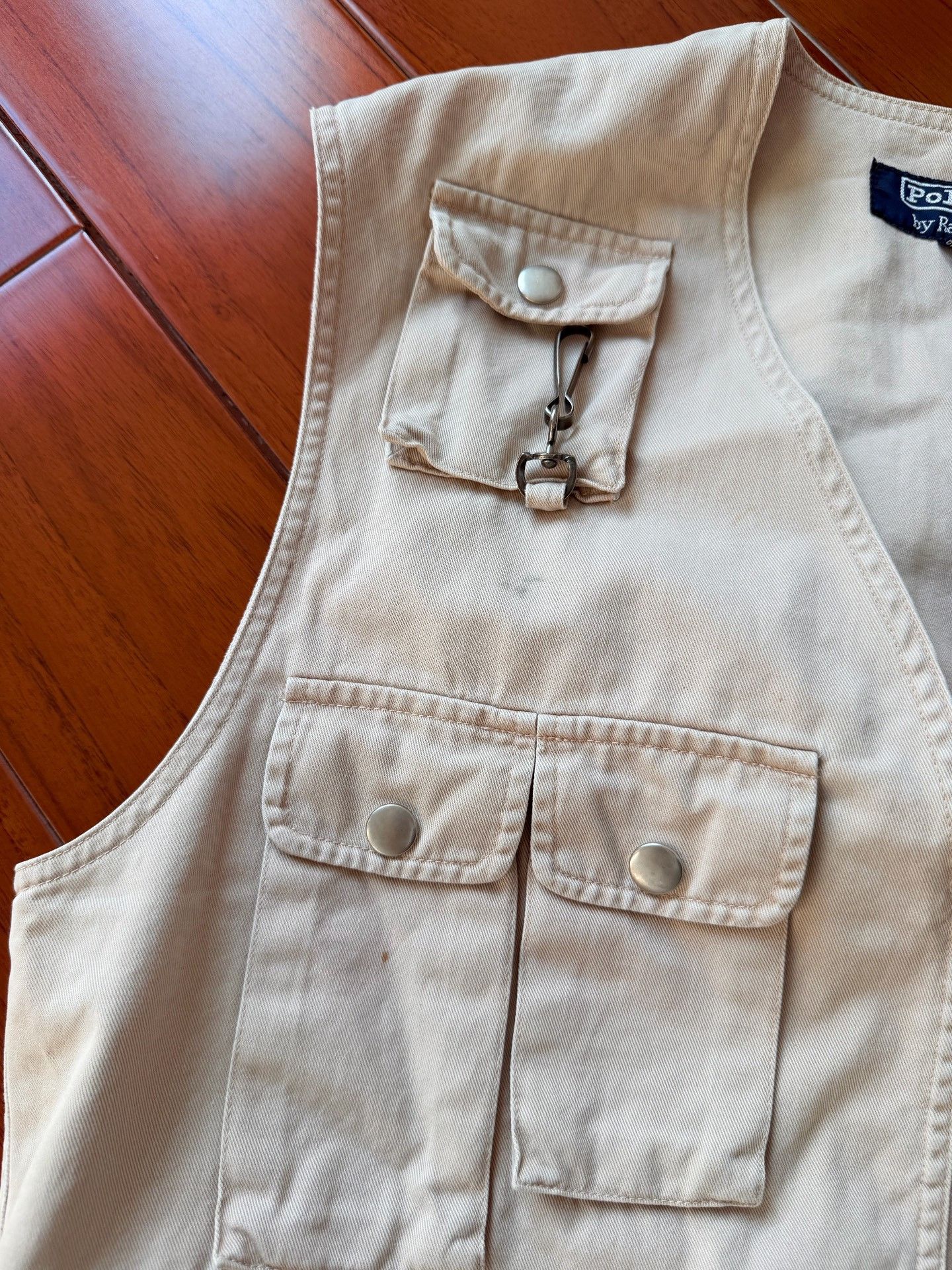 Ralph Lauren Ralph Lauren Vintage Multi-Pocket Fishing Vest Size US M / EU 48-50 / 2 - 8 Thumbnail