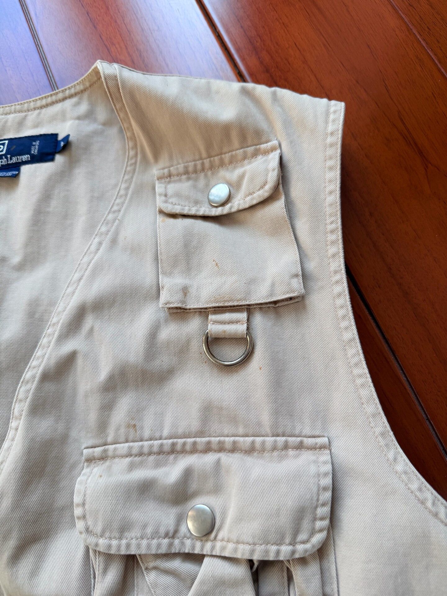 Ralph Lauren Ralph Lauren Vintage Multi-Pocket Fishing Vest Size US M / EU 48-50 / 2 - 6 Thumbnail