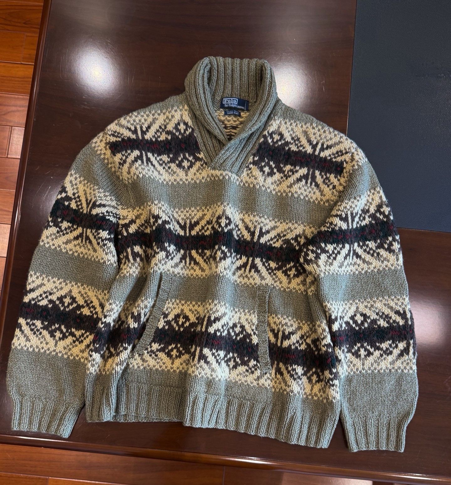 RRL Ralph Lauren Ralph Lauren Vintage Heavy Sweater Size US M / EU 48-50 / 2 - 2 Thumbnail