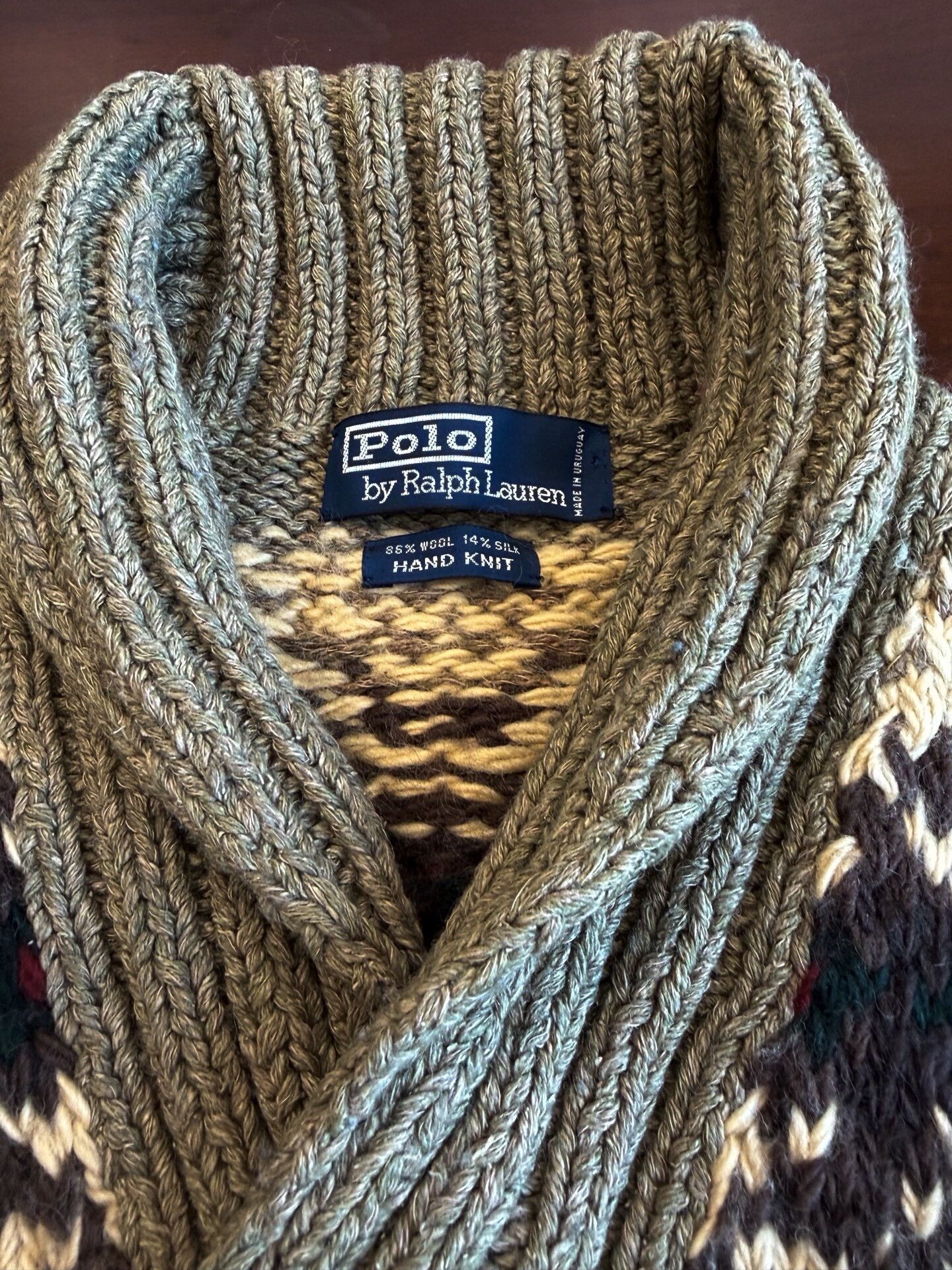 RRL Ralph Lauren Ralph Lauren Vintage Heavy Sweater Size US M / EU 48-50 / 2 - 5 Thumbnail