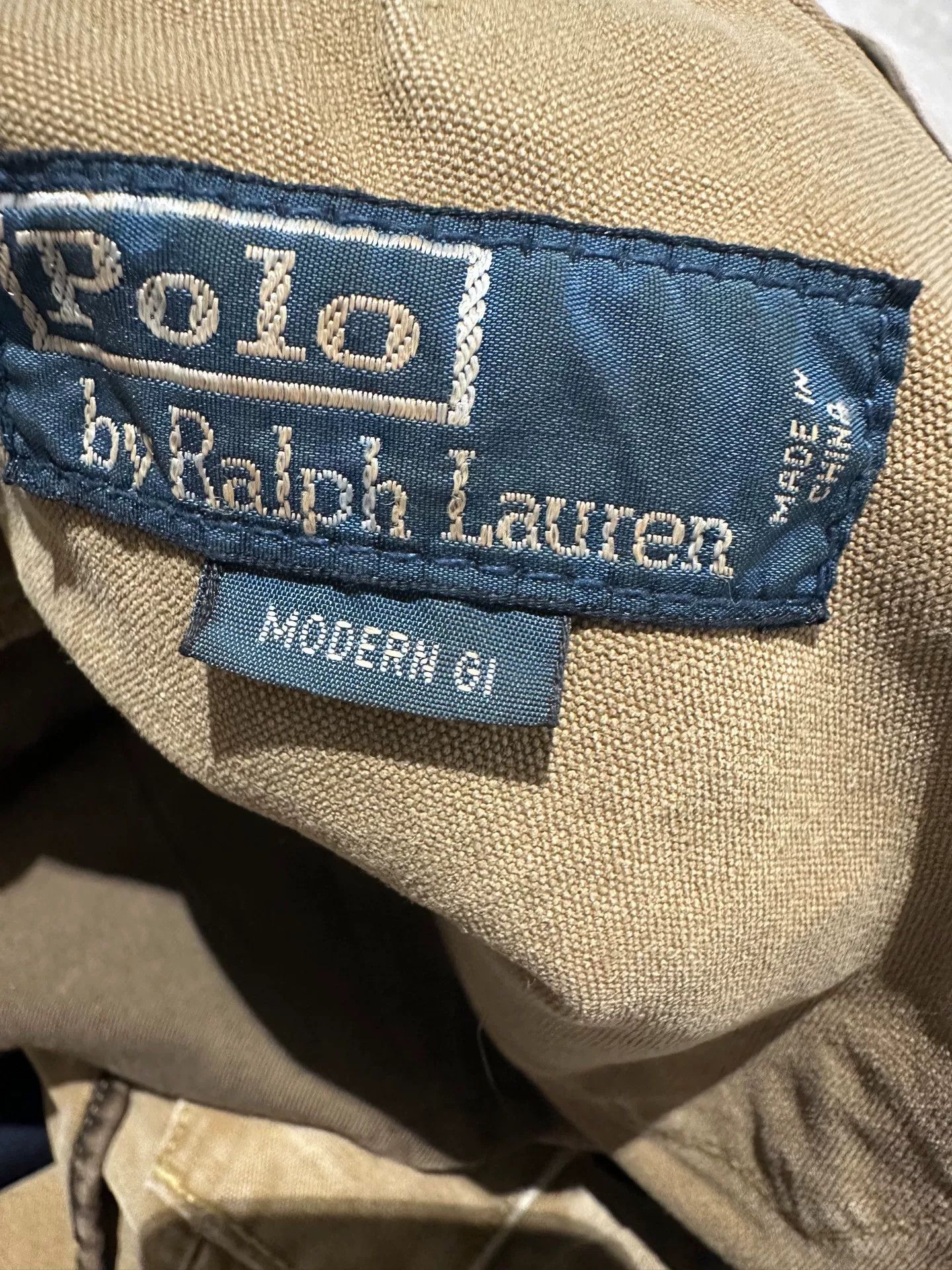 Polo Ralph Lauren Polo Ralph Lauren Vintage Canvas Logger Pants Size US 35 - 4 Thumbnail