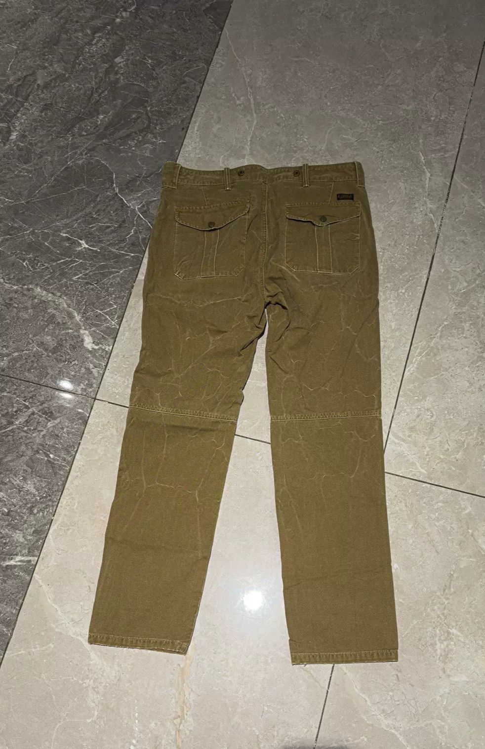 Polo Ralph Lauren Polo Ralph Lauren Vintage Canvas Logger Pants Size US 35 - 3 Thumbnail