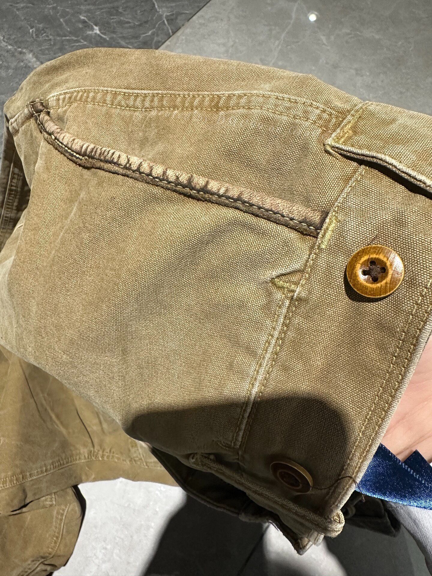 Polo Ralph Lauren Polo Ralph Lauren Vintage Canvas Logger Pants Size US 35 - 8 Thumbnail
